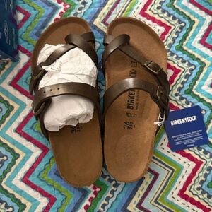 Birkenstock Mayari Sandals Golden Brown